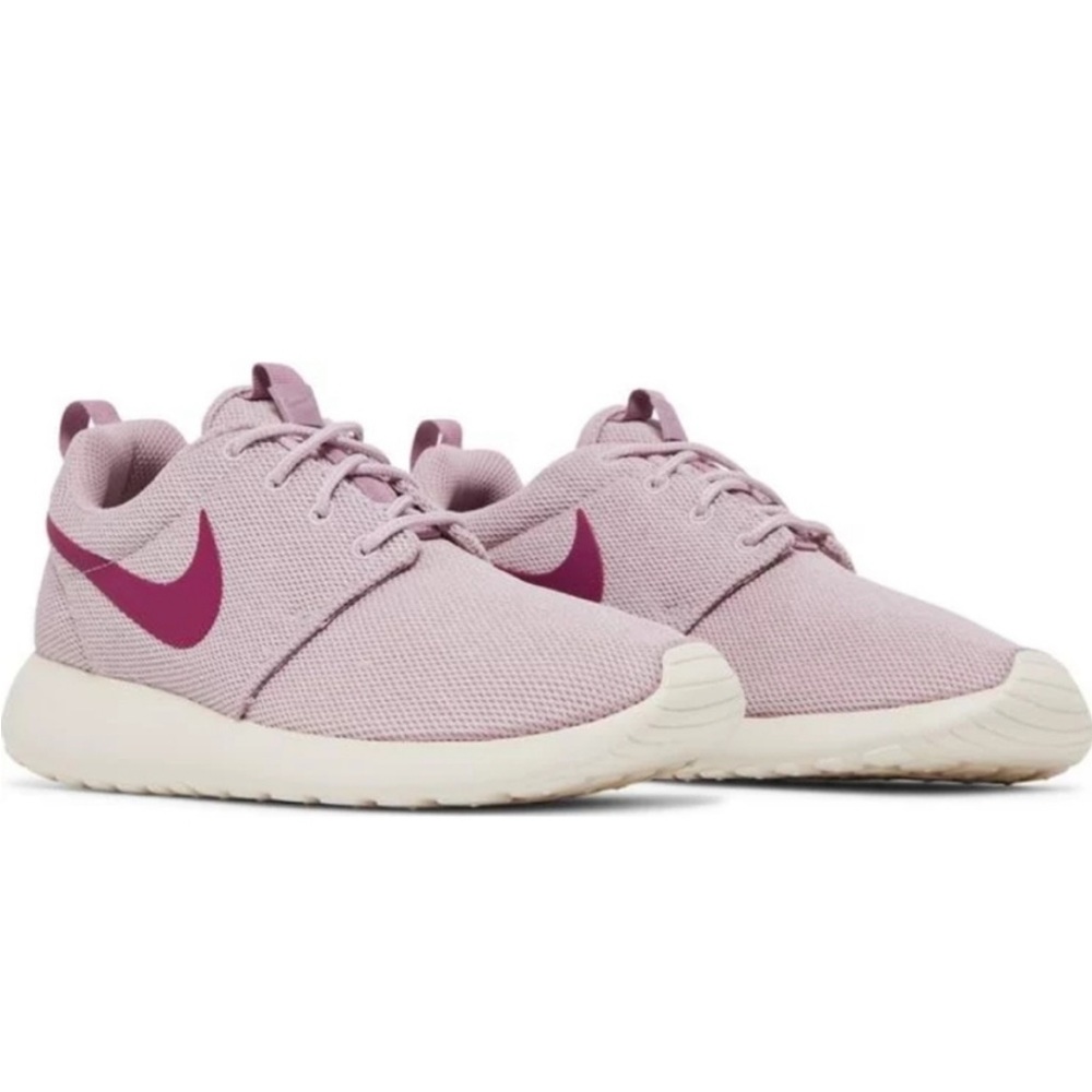 Purple Nike shoes